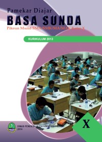 Image of Pamekar Diajar BASA SUNDA Pikeun Murid SMA/MA Kelas X