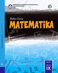 Image of Buku Guru Matematika SMP/MTs untuk kelas IX